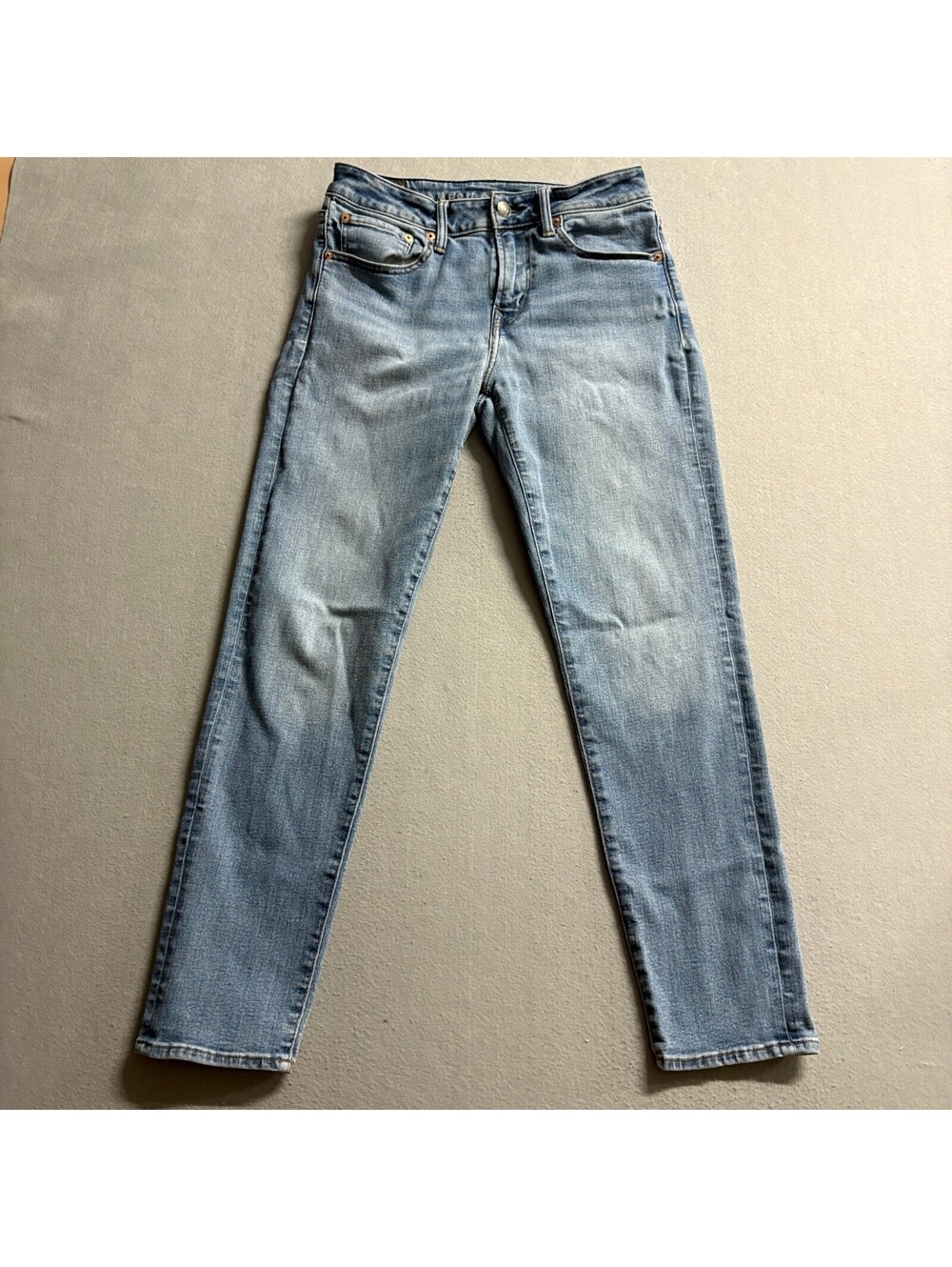 American Eagle Athletic Fit Jeans Womens 29x30 Blue Airflex+ Stretch Denim
